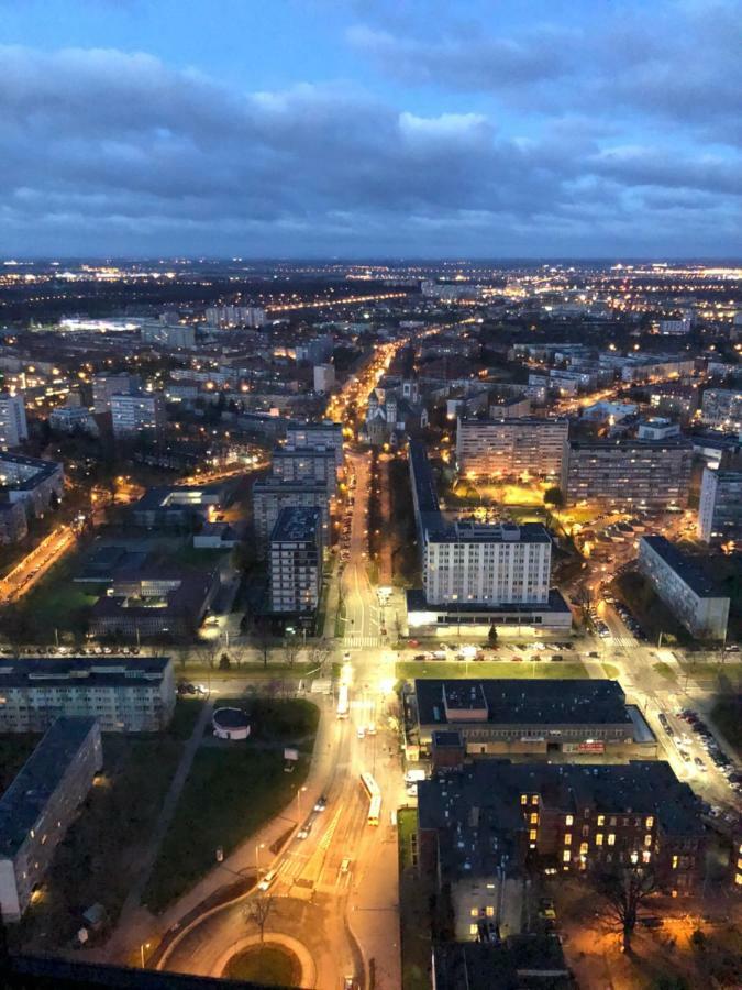 Vantage Point Apartament Sky Tower Wrocław Buitenkant foto
